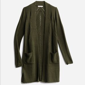 Linda Pointelle Detail Cardigan